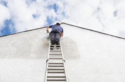 Peinture extérieure à Guargualé — façades et ravalement